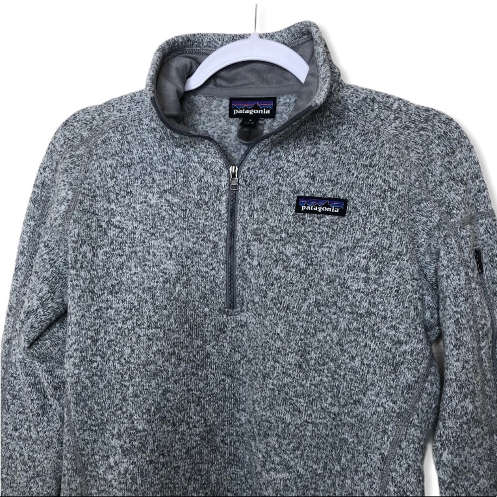 Patagonia Better Sweater 1/4 Zip Fleece Birch - Picture 3 of 10